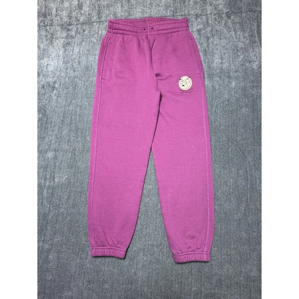 Off-White Girls Joggers pink size 10 NEW